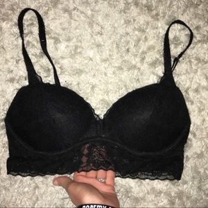 Lacey Black Bralette